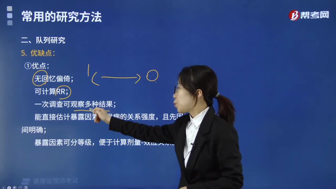 队列研究优缺点分别都讲了什么？