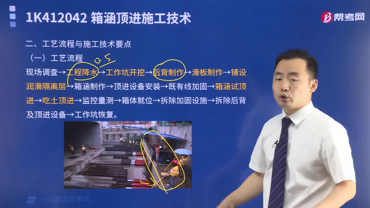 箱涵顶进工艺流程是什么？