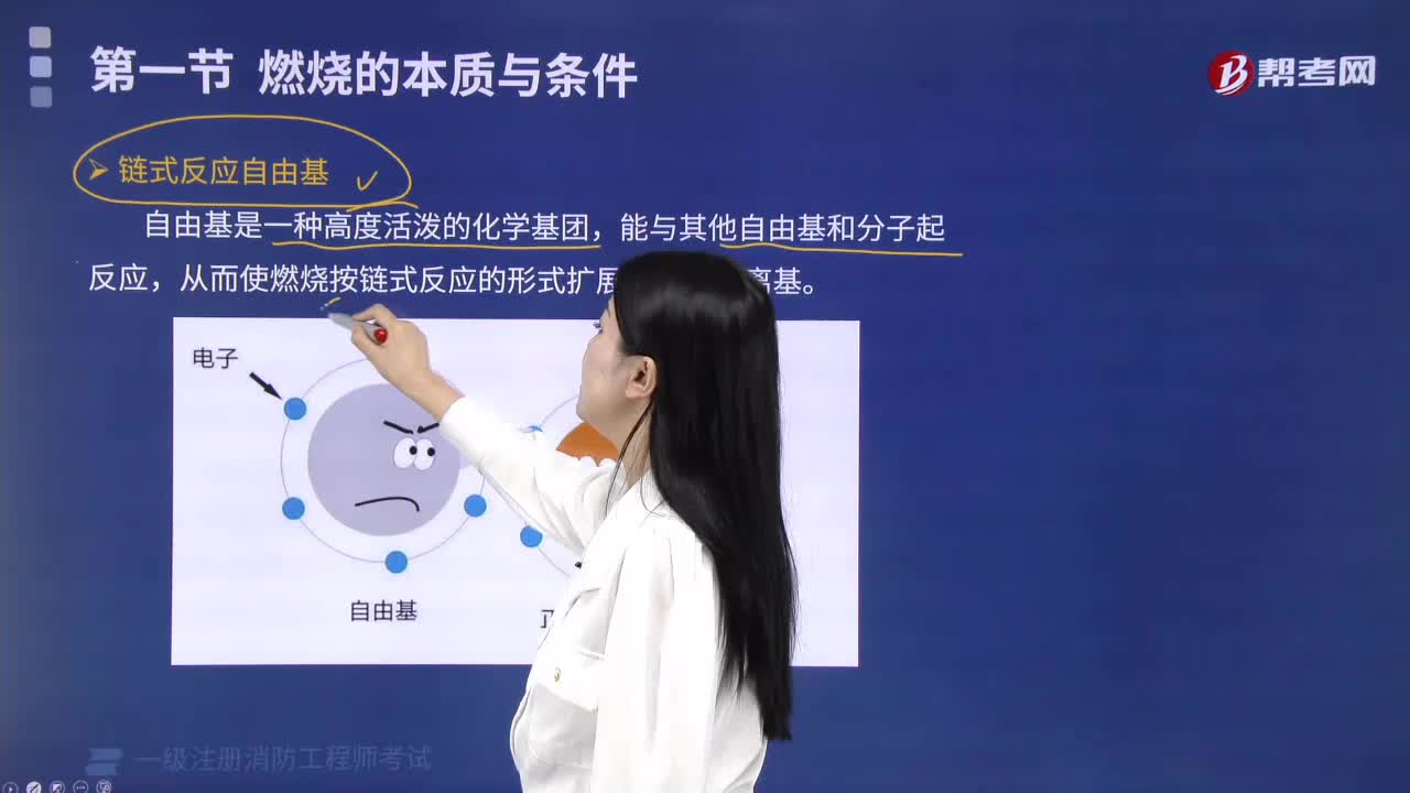 链式反应自由基的定义是什么？