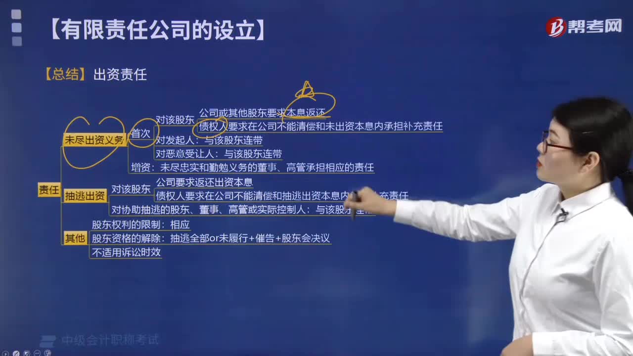 出资责任有哪些？