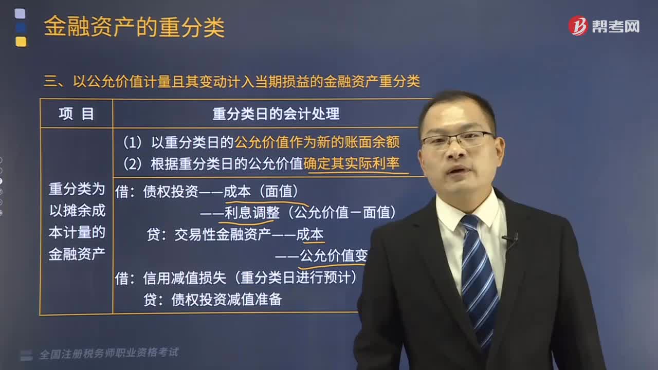 以公允價(jià)值計(jì)量且其變動(dòng)計(jì)入當(dāng)期損益的金融資產(chǎn)怎么重分類？
