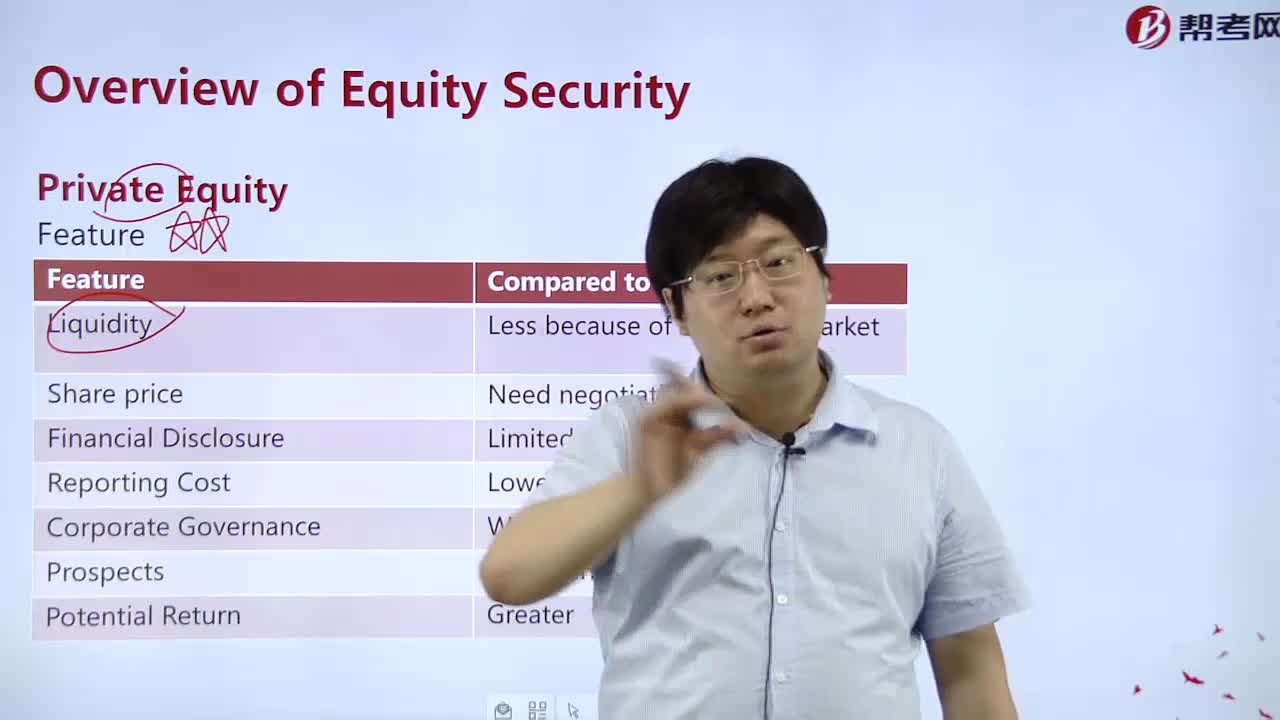 What is the nature of private equity？
