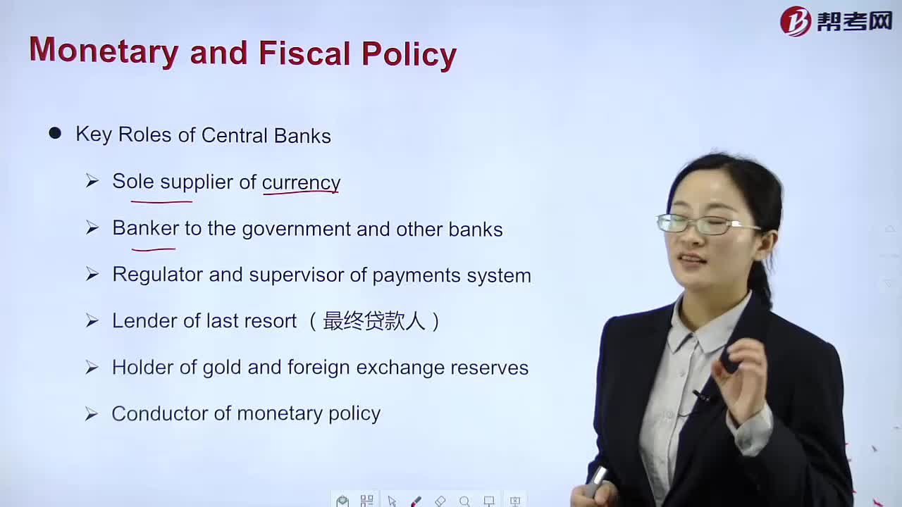 How to master Key Roles of Central Banks?