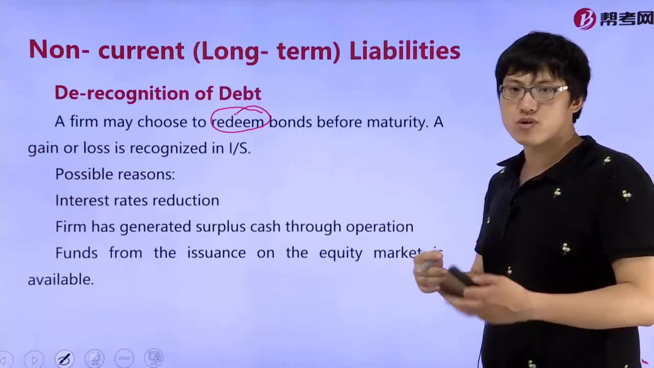 What does recognition of Debt mean？