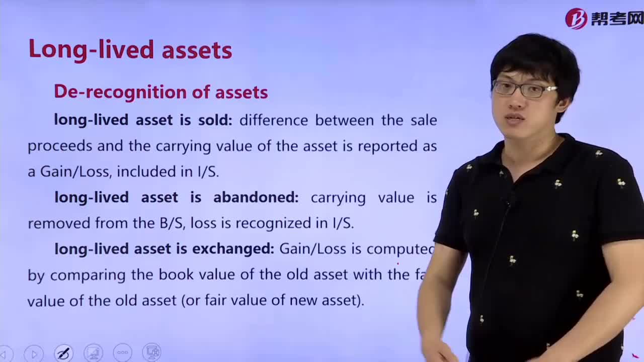 How to understand recognition of assets？