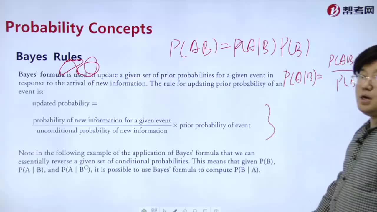 What is Bayes' rule？