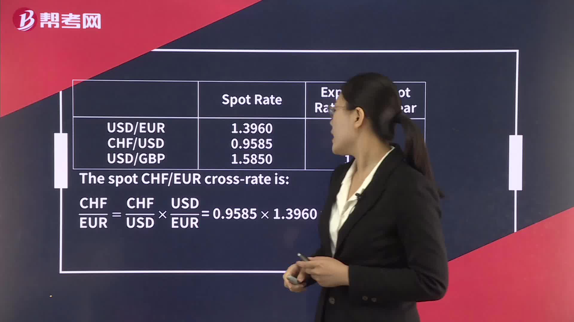 Cross-Rate Calculations