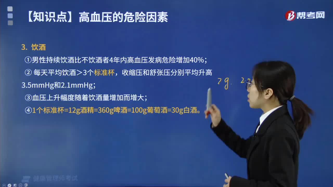 饮酒及其他危险因素对高血压的影响是什么？