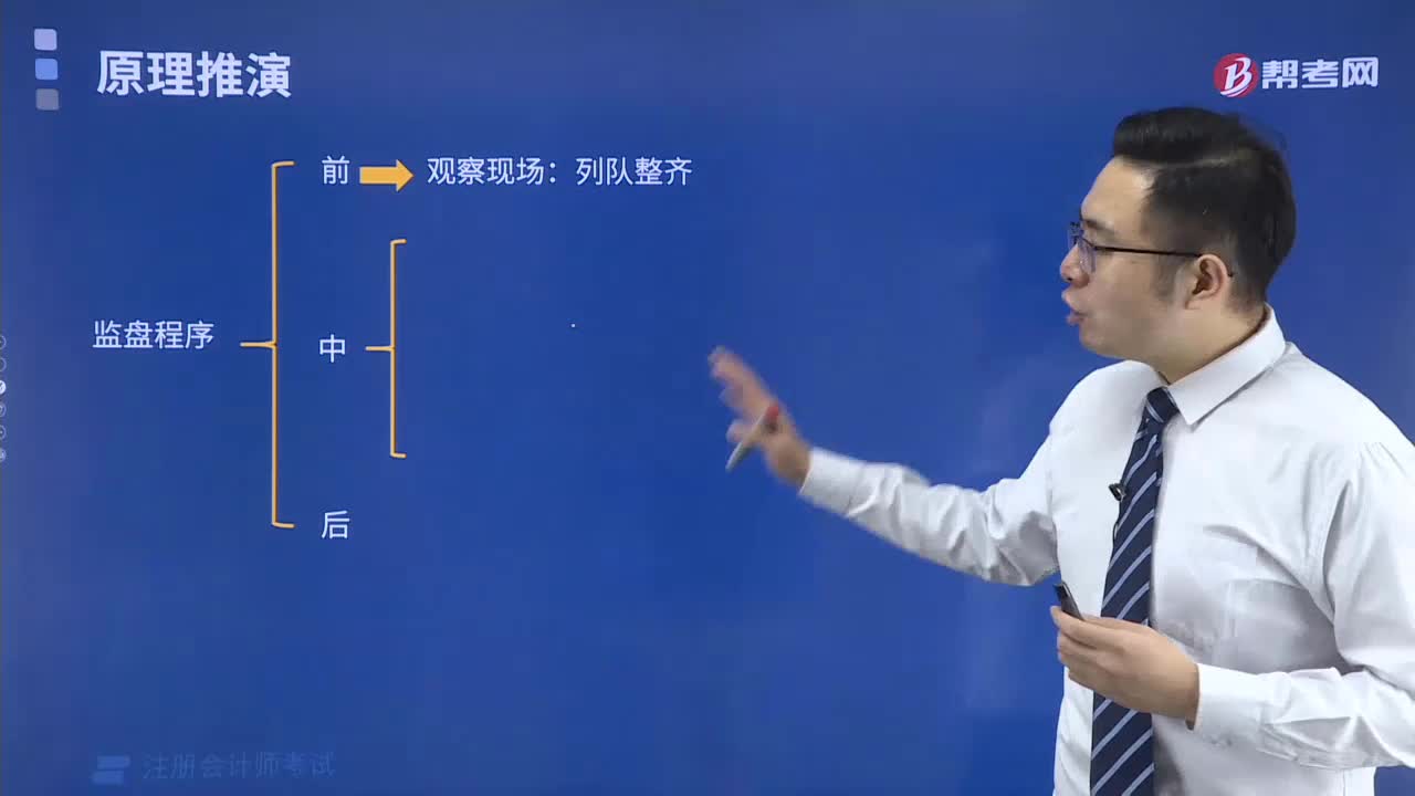 监盘有哪些程序？