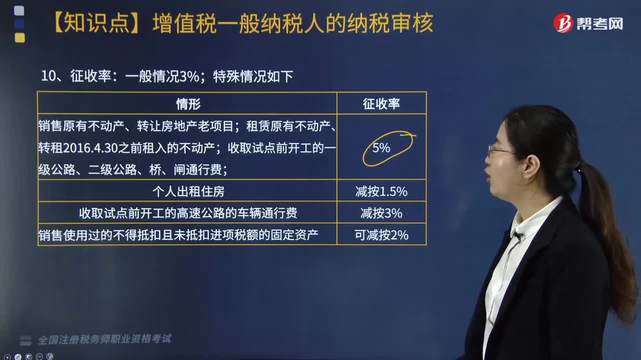 征收率是什么？