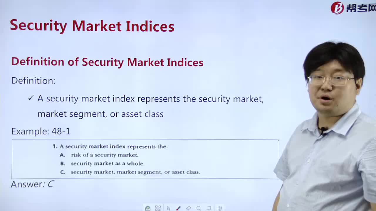 Definition of Security Market Indices What is it？