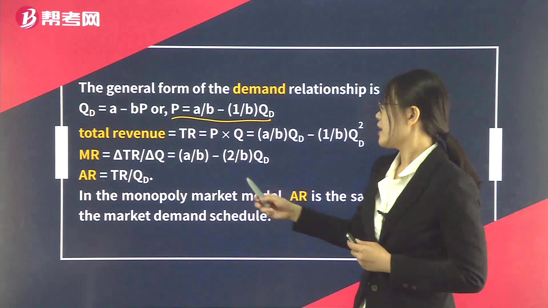 Demand Analysis in Monopoly